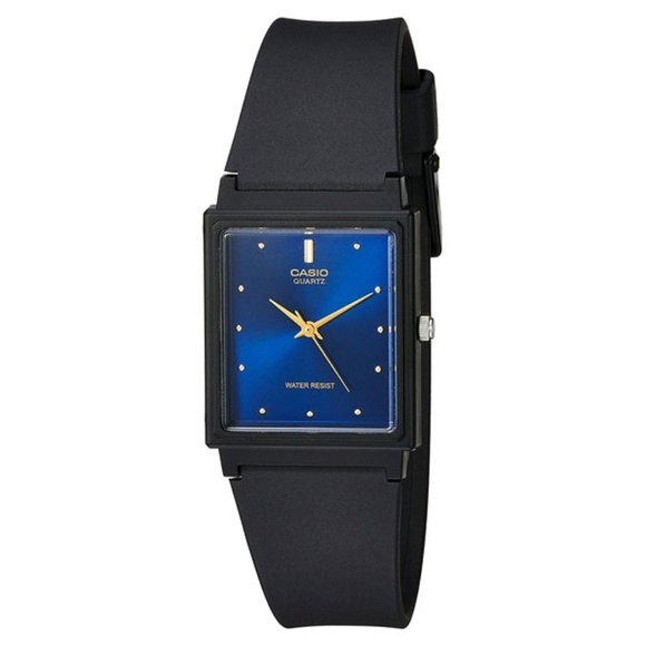 Casio Other - Casio Blue Gold Marker Elegant Watch Resin Band